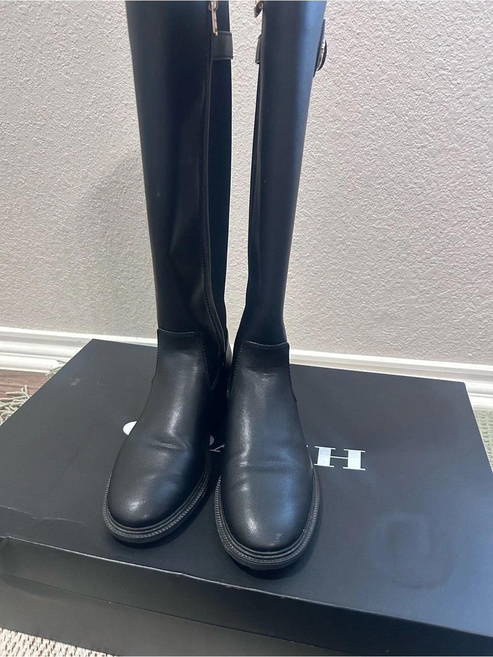 Coach tall black